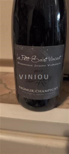 Dolina Loare Saumur-champigny Le Petit Saint Vincent 2017