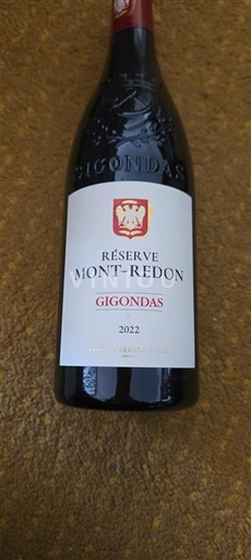 Rona dolina Gigondas Château Mont-Redon Réserve 2022