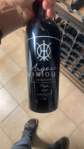 Apulië Primitivo di Puglia Ghiottamo Argese 2022