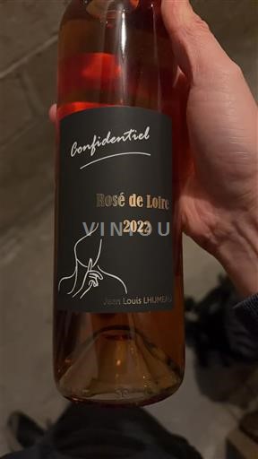 Valle della Loira Rosato della Loira Jean Louis Lhumeau Confidentiel 2022