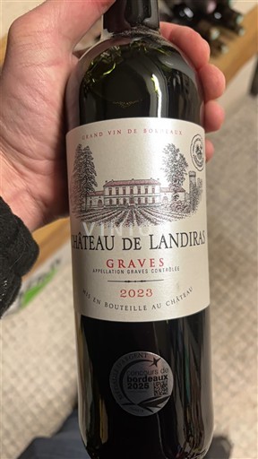 Bordeaux Graves Château Landiras 2023