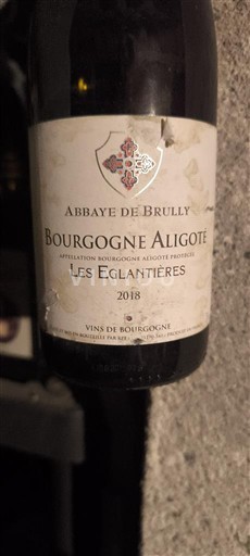 Bourgogne Bourgogne Aligoté Abbaye de Brully Les Églantières 2018