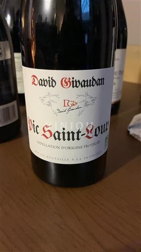 Langvedok Pic-saint-loup David Givaudan 2022