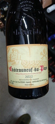 Rhônevallei Châteauneuf-du-Pape Jean-Paul Versino 2022