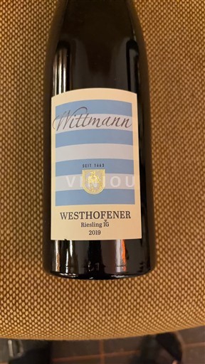 Renania. Rheinhessen Wittmann Westhofener 2019