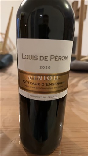 Languedoc in Roussillon Coteaux d'Ensérune Louis de Péron Cabernet Sauvignon 2020