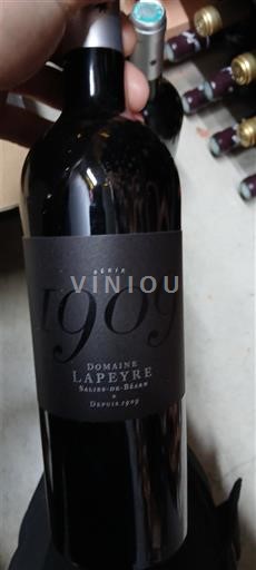 Sudoeste Jurançon Domaine Lapeyre Série 1909 2021