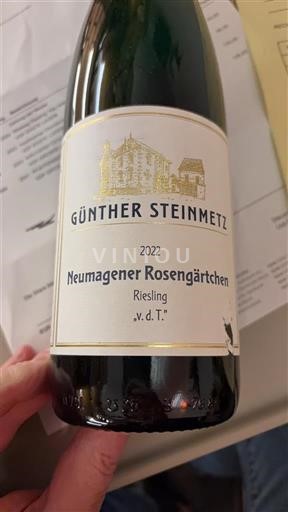 Mosel Günther Steinmetz Neumagener Rosengärtchen 2022