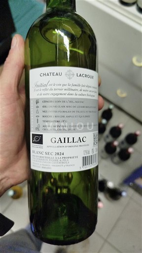 Lounais-Ranska Gaillac Château Lacroux Initial 2024