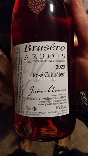 Jura Arbois Jérôme Arnoux Rosé Cahuètes 2023