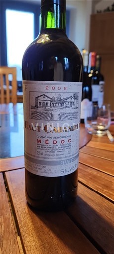 Bordeaux Médoc Haut Cabanieu 2008
