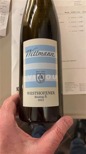 Renania. Rheinhessen Wittmann Westhofener Riesling 2022