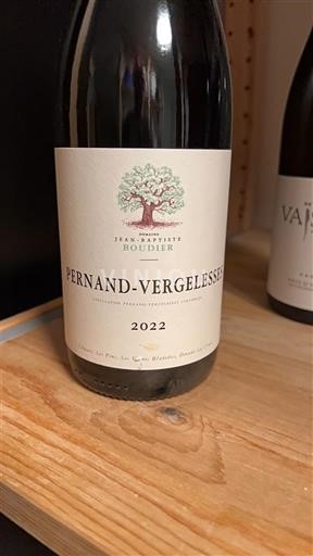 Bourgogne Pernand-Vergelesses Jean-Baptiste Boudier 2022