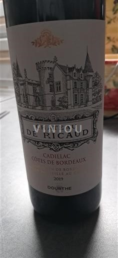 Bordeaux Cadillac-Côtes-de-Bordeaux Château Ricaud 2019