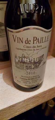 Jura Côtes-du-jura Domaine Roberlin Fils Vin de Paille 2010
