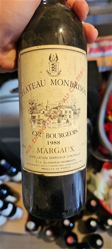 Бордо Марго Château Monbrison 1988