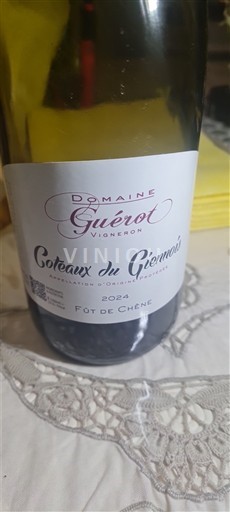Valle della Loira Coteaux-du-giennois Domaine Guérot Fût de Chêne 2024