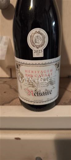 Rhônedalen Côtes du Rhône Héritages du Cavare Rétaire 2023