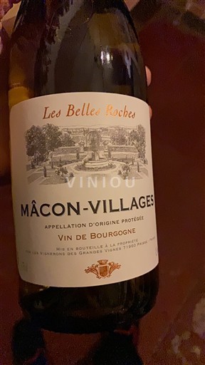 Burgundija Mâcon in Mâcon-villages Les Grands Vignes Les Belles Roches Neleten.