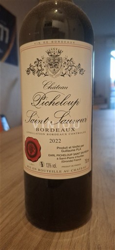 Bordeaux Château Picheloup Saint Sauveur 2022