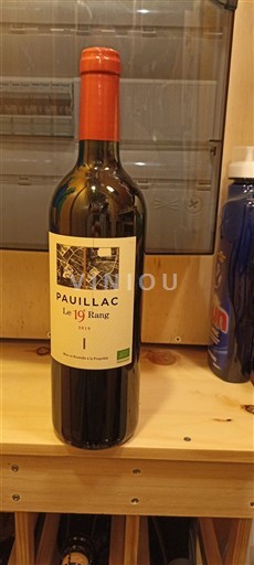 Bordeaux Pauillac Le 19e Rang Le 19e Rang 2019