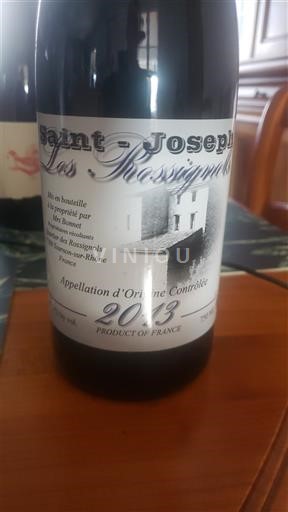 Rhônen laakso Saint-Joseph Domaine S Rossignols Les Rossignols 2013