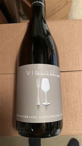 Rhônedalen Côtes du Rhône Chapoutier - Anne Sophie Pic & Michel 2024