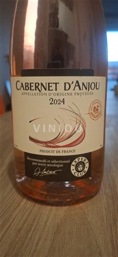 Loirevallei Cabernet d'Anjou Beschermde Oorsprongsbenaming 2024