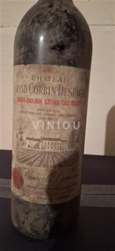 Bordeaux Ni doloceno Grand Cru Château Grand Corbin-Despagne 1979