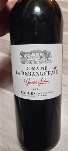 Tây Nam Cahors Domaine La Berangeraie Juline 2019