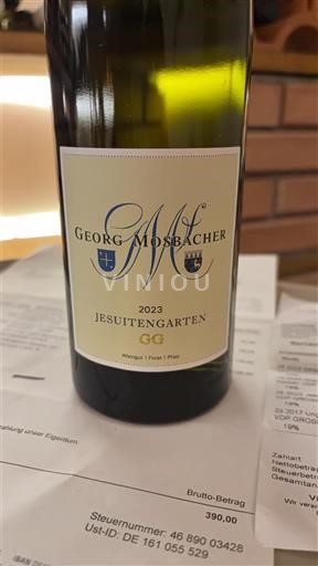 Pfalz Grand Cru Georg Mosbacher Jesuitengarten GG 2023