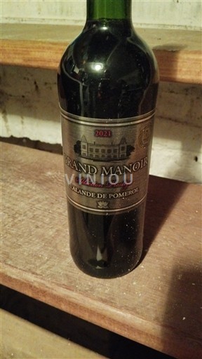 Burdeos Lalande-de-Pomerol Grand Manoir Edition Limitée 2021