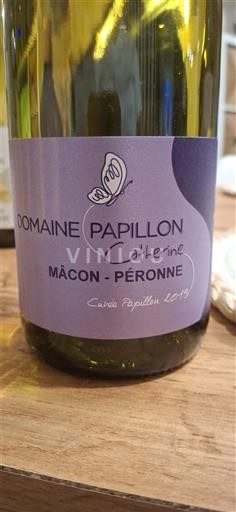 Burgundija Mâcon in Mâcon-villages Domaine Papillon Papillon Catherine 2019