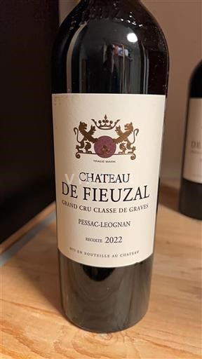 Bordeaux Pessac-Léognan Grand Cru Château Fieuzal 2022