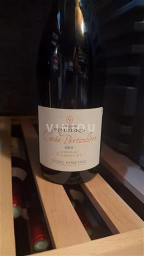 Rhône Valley Crozes-Hermitage Domaine S Remizières Particulière 2019