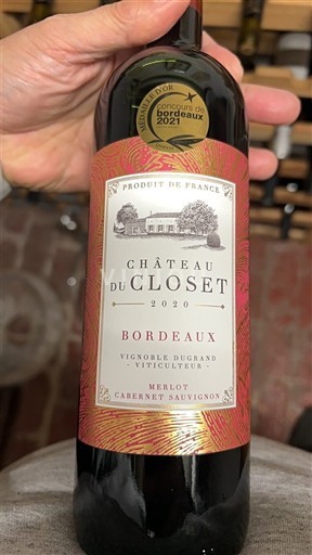 Burdeos Bordeaux Château Closet 2020