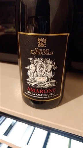 Vénétie Amarone della Valpolicella Vini dei Cardinali 2016