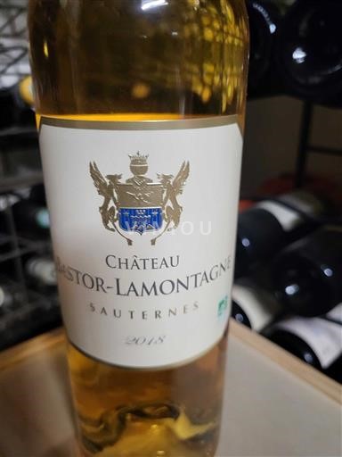 Bordeaux Sauternes Château Bastor-Lamontagne 2018