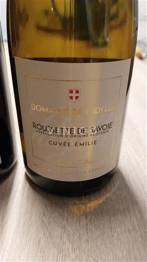 Saboya y Bugey Roussette de Saboya Domaine L'Idylle Emilie 2023