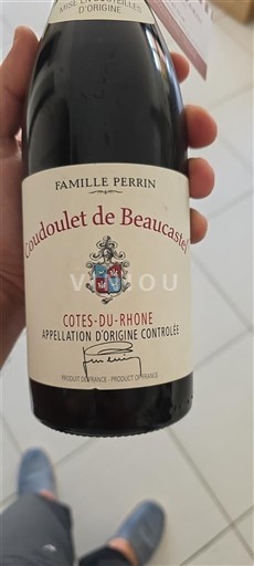 Rhônedalen Côtes du Rhône Coudoulet de Beaucastel 2022