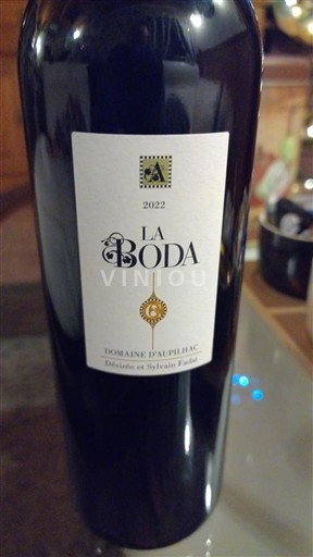 Languedoc Not Specified Domaine Aupilhac La Boda 2022