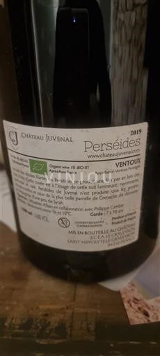 Rhônevallei Ventoux Château Juvenal Perséides 2019