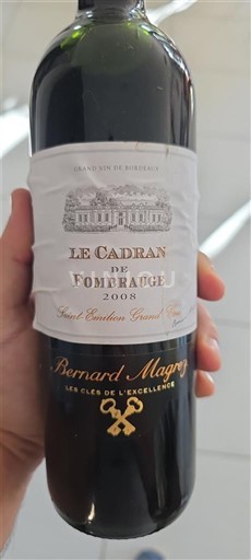 Bordeaux Saint-Émilion Grand Cru Château Fombrauge Le Cadran de Fombrauge 2008