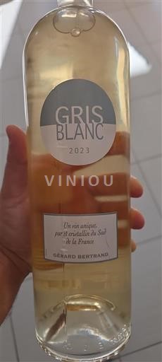 Languedoc-Roussillon Pays d'Oc Gérard Bertrand Gris Blanc 2023