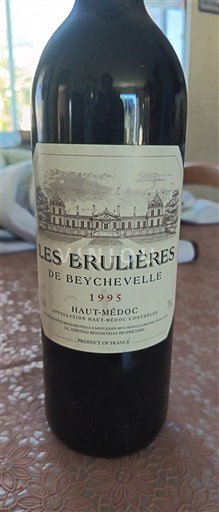 Bordeaux Haut-Médoc Les Brulières de Beychevelle 1995