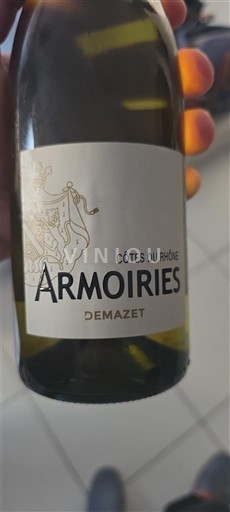 Rhônedalen Côtes du Rhône Demaset Armoiries 2022
