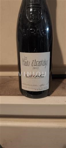 Valle del Rodano Lirac Les Hauts d'Acantalys 2012