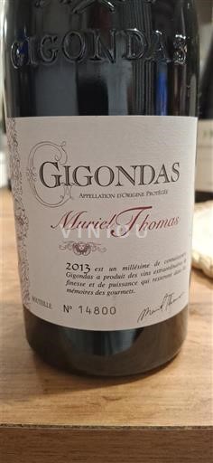 Rona dolina Gigondas Muriel Thomas 2013
