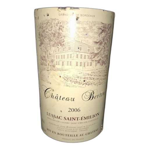Bordeaux Lussac-Saint-Émilion Château Bertin 2006