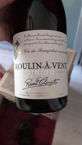 Beaujolais Moulin-à-vent Raoul Clerget 2022
